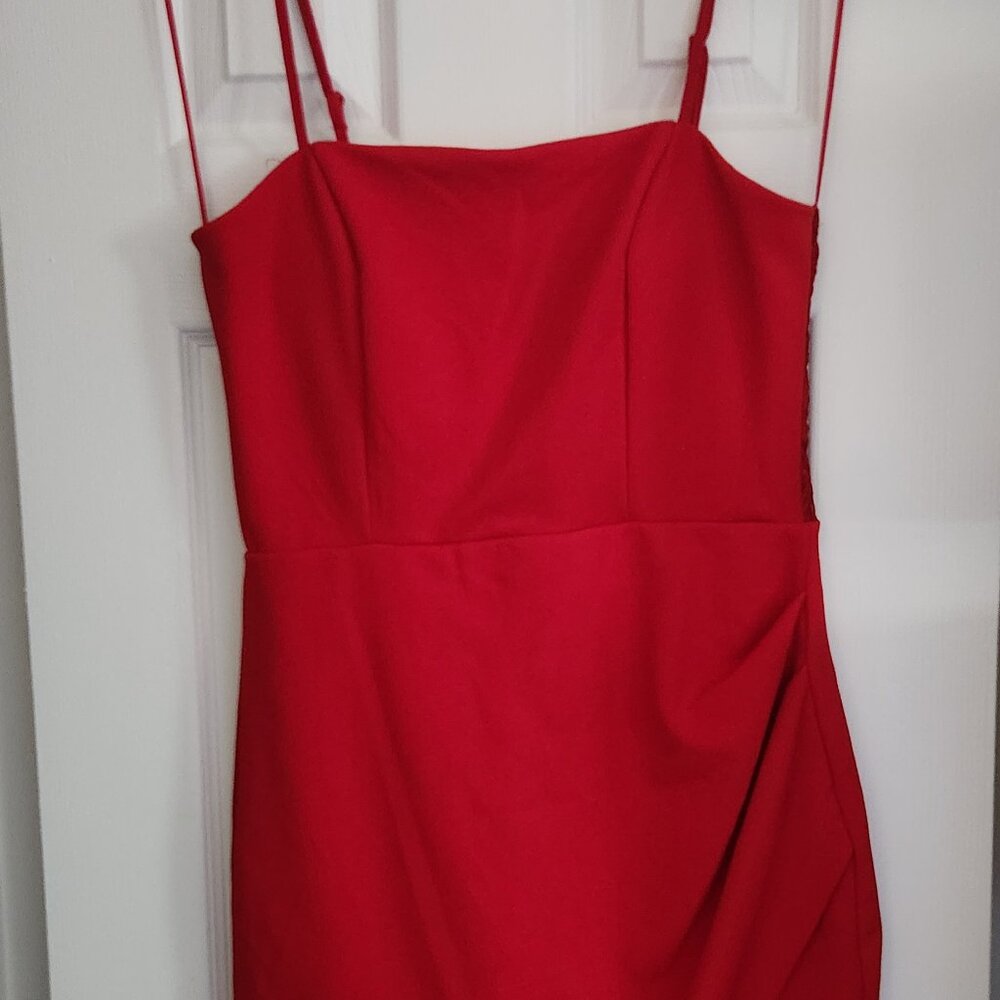 Red dress